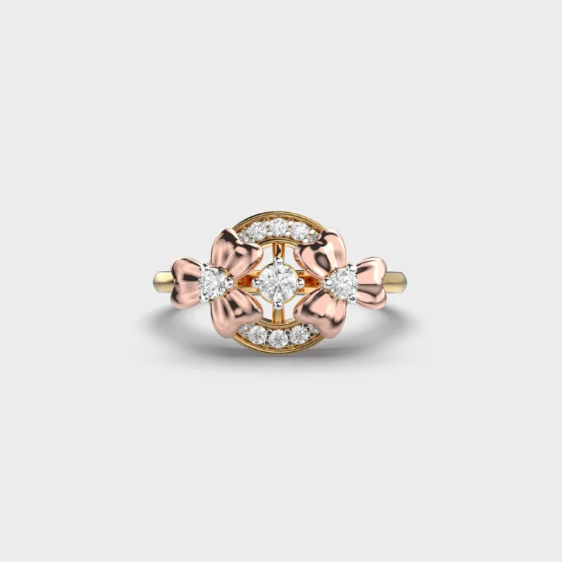 Floral Grace Diamond Ring – View 1