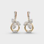 Floral Symphony Diamond Earrings – View 1