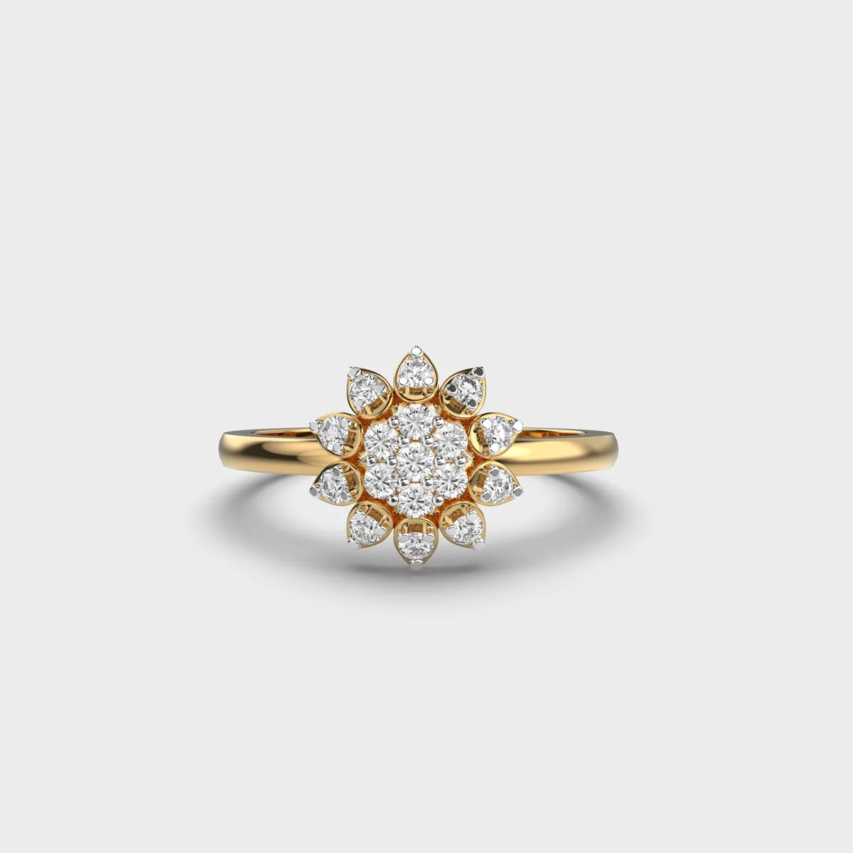 Flourish Diamond Ring – View 1
