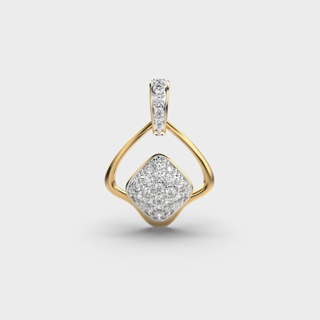 Glamour Radiance Diamond Pendant – View 1
