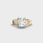 Gleaming Horizon 1 Carat Round Diamond Men’s Ring Gleaming Horizon 1 Carat Men’s Ring – View 1