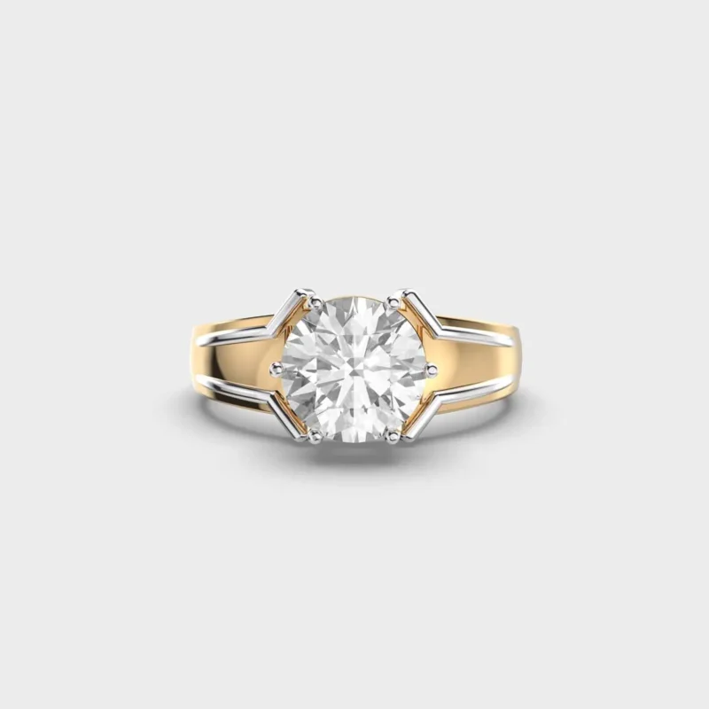 Gleaming Horizon 1 Carat Men’s Ring – View 1