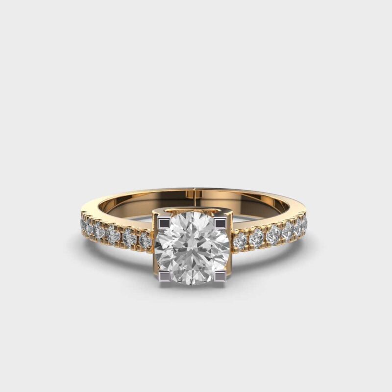 Golden Horizon 0.7 Carat Ring – View 1