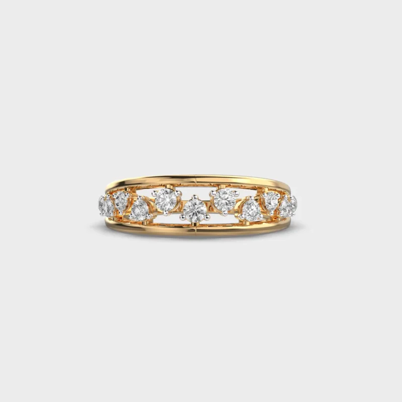 Harmony Glow Diamond Band – View 1