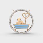 Heartfelt Charm Diamond Pendant – View 1