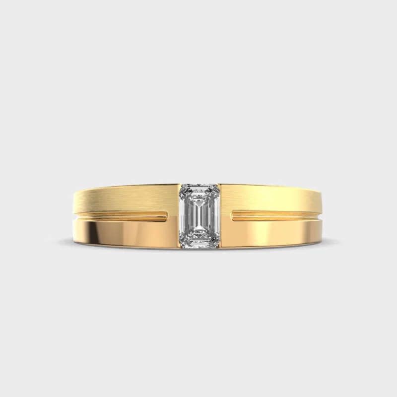 Imperial Emerald Diamond Ring – View 1