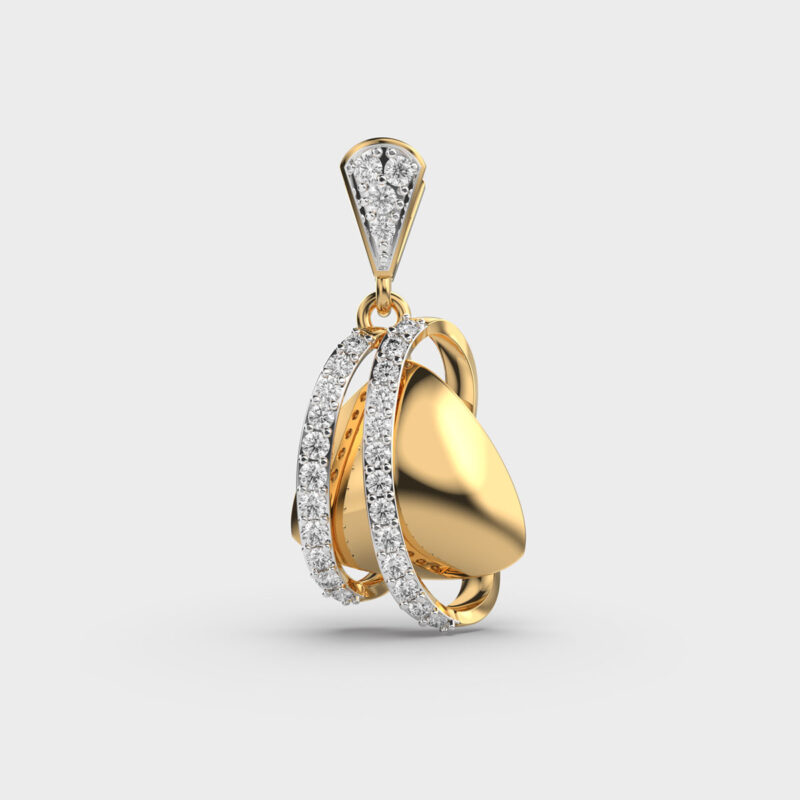 Infinity Loop Diamond Pendant