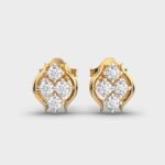 Lantern Glow 0.25 Carat Round White Vintage Stud Earrings Lantern Glow Diamond Earrings – View 1