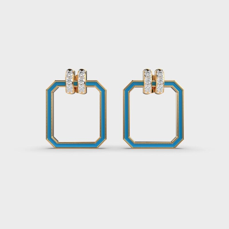 Luminous Grace Diamond Earrings – View 1