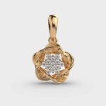 Lustre Blossom Diamond Pendant – View 1