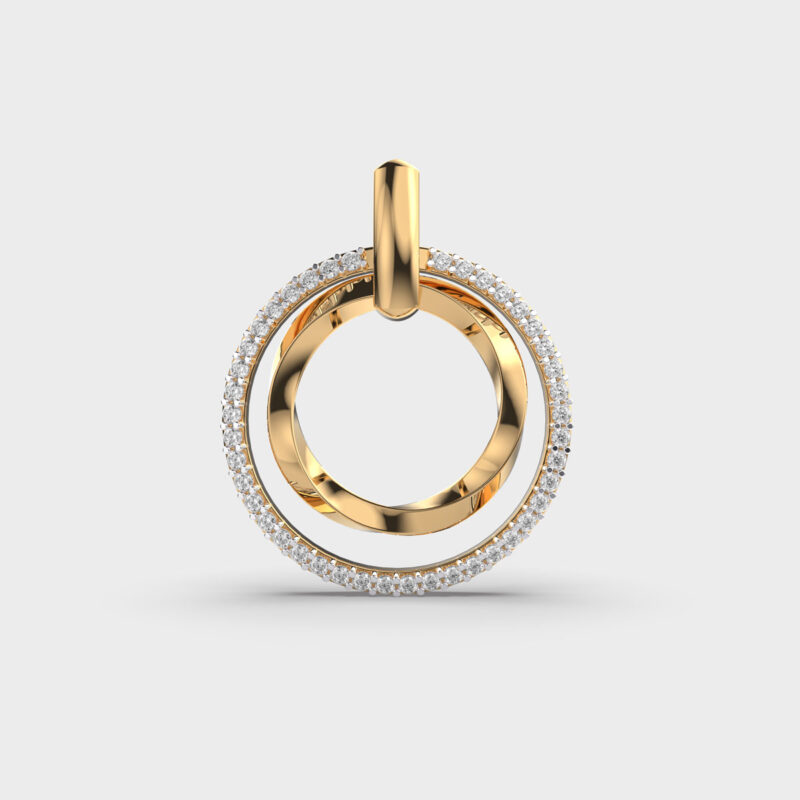 Magnetic Aura Diamond Pendant