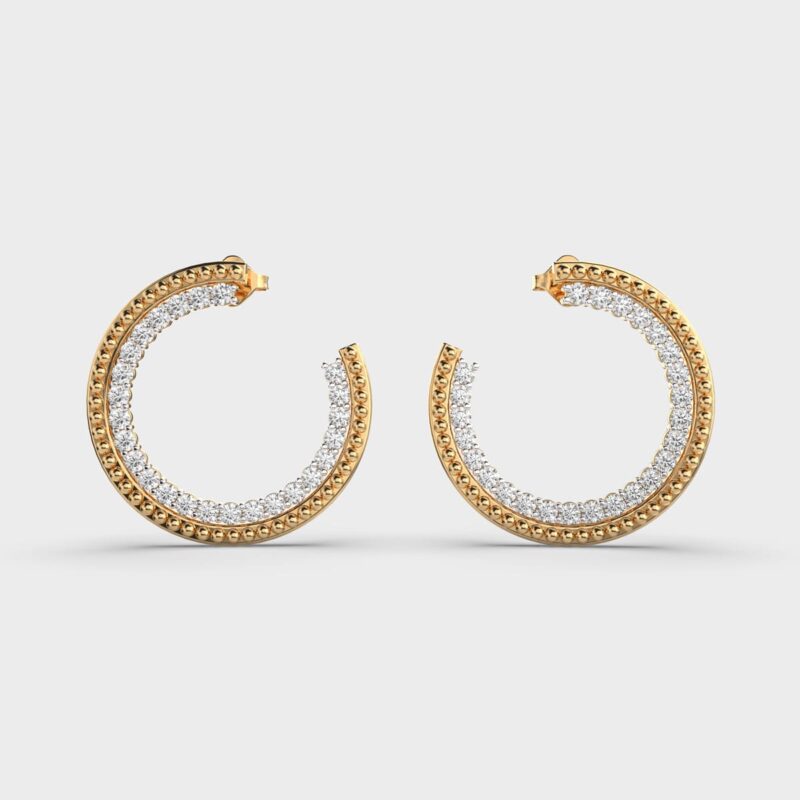 Moonlit Elegance Hoops – View 1