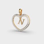 Noble N Diamond Pendant – View 1