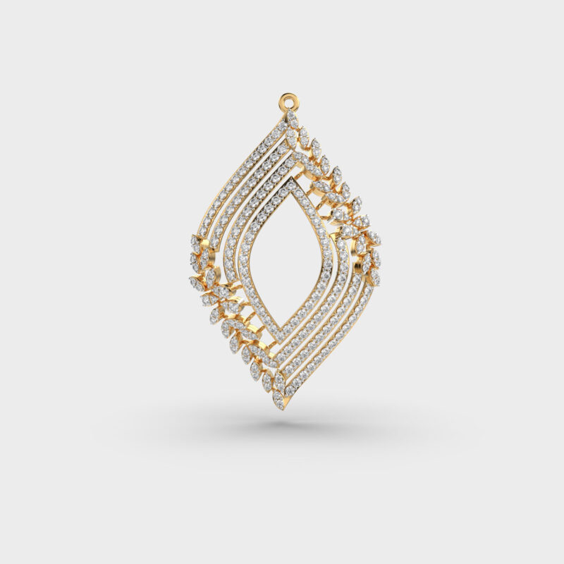Oasis Bloom Diamond Pendant