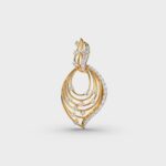 Orbital Radiance Diamond Pendant – View 1