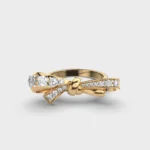 Radiant Ribbon Diamond Ring – View 1