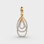 Refined Essence Diamond Pendant – View 1