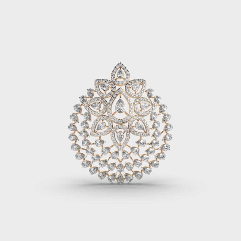 Regal Elegance Diamond Pendant