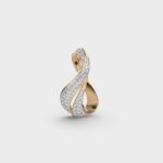 Spiraling Delight Diamond Pendant – View 1