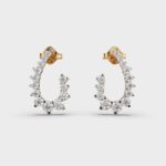 Spiraling Grace Diamond Earrings – View 1