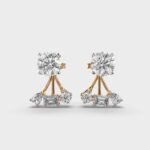 Spotlight Diamond Studs – View 1