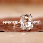 Stellar Cushion Pave Rose Cut Ring – View 1