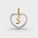 Sweet S Diamond Pendant – View 1