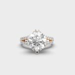 Timeless Classic 3.03 Carat Round White Solitaire Ring Timeless Classic 3.03 Carat Ring – View 1