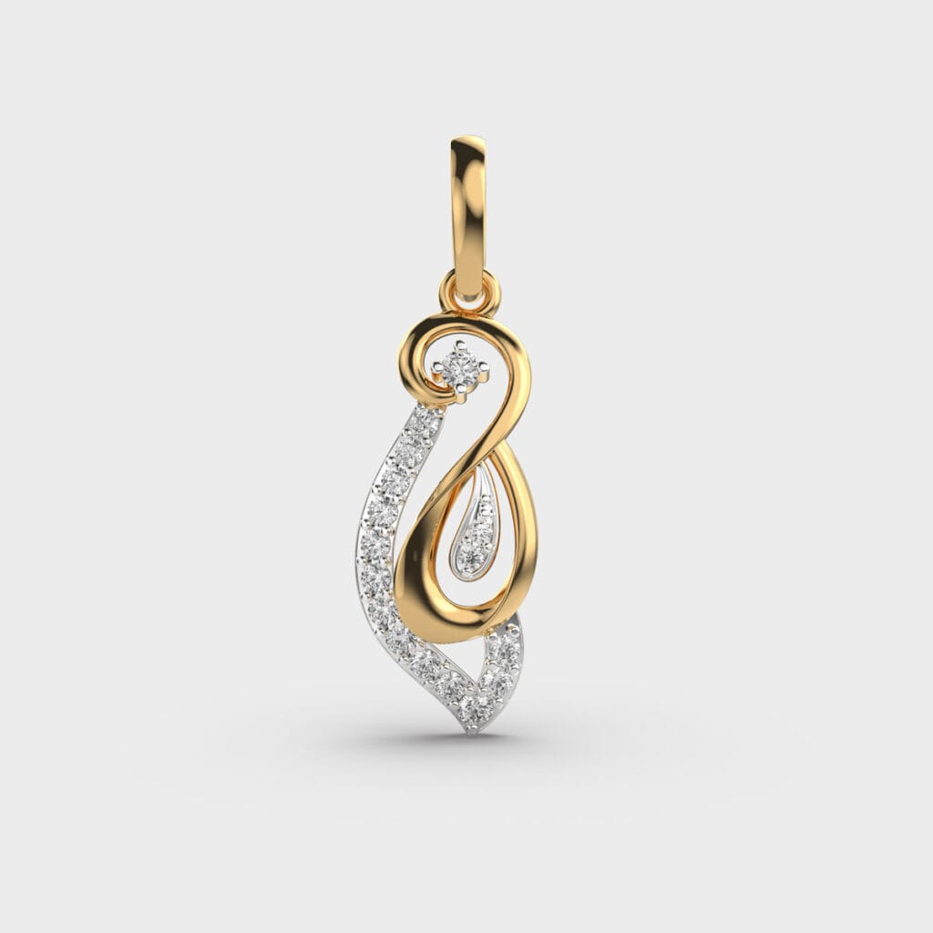 Timeless Grace Diamond Pendant – View 1