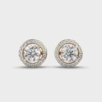 Timeless Round Diamond Studs – View 1