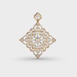 Tribal Elegance Diamond Pendant – View 1