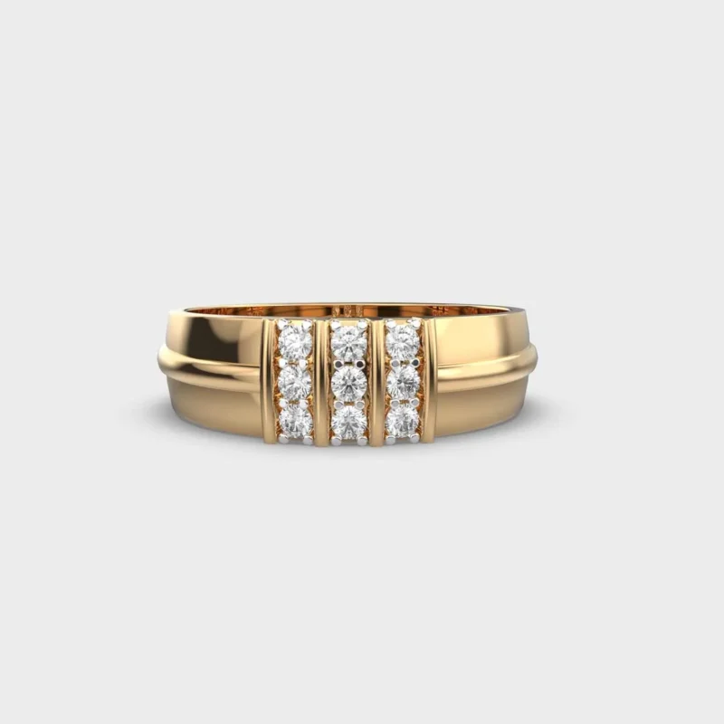 Trifold Majesty Diamond Ring – View 1