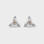 Twirling Pear Pinwheel Studs – View 1