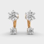 Vivacious Jazz Diamond Earrings – View 1