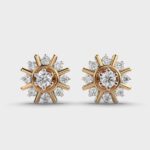 Whirl of Brilliance Diamond Studs – View 1