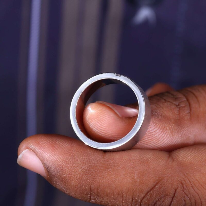 Luxe Brushed Diamond Band - Image 6