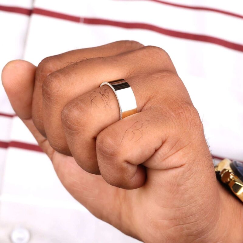 Eternity Channel Diamond Wedding Band - Image 3