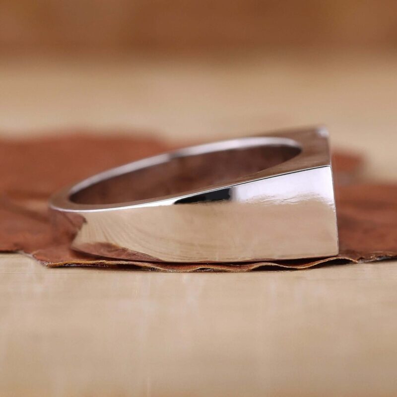 Heritage Glow Signet Diamond Ring - Image 5