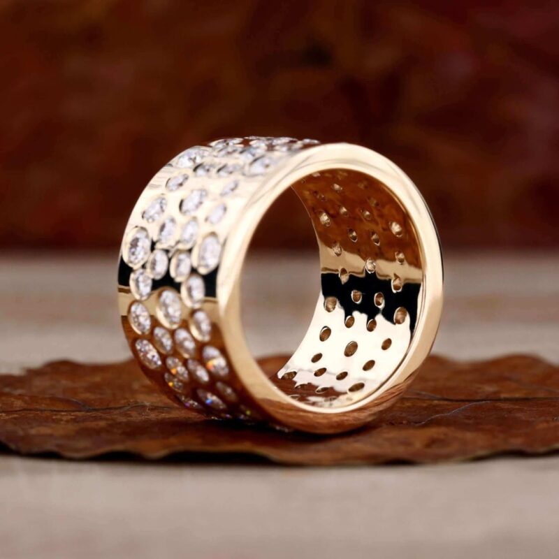 Essence Flush Set Diamond Band - Image 2