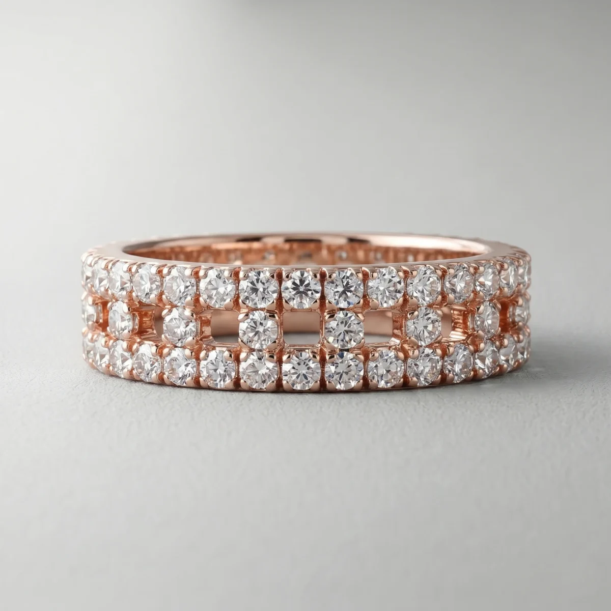rng-wed-lgd-24-dr54 (1) True Love 1 Carat Round Diamond Wide Unisex Ring Online | Primira Luxury