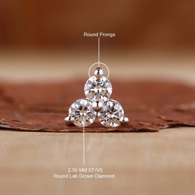 Charming Three Stone 0.25 Carat Vivid Yellow Diamond Pendant