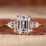 Emerald Symphony Trio Ring – View 1
