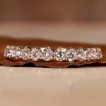 Eternal Radiance Round Brilliant Diamond Eternity Band – View 1