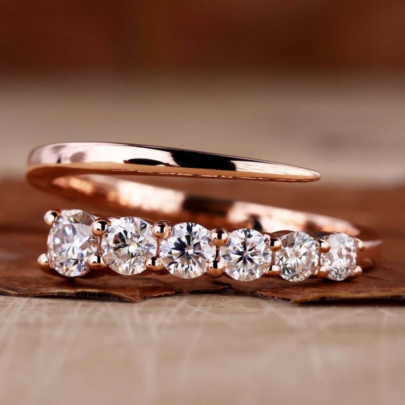 Forever Circle Round Diamond Anniversary Ring – View 1