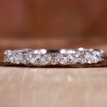 Her Majesty Marquise & Round Diamond Eternity Ring – View 1