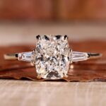 Luxe Bloom Cushion Cut Diamond Ring – View 1
