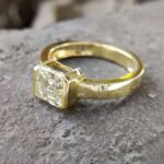 Ascend 2.15 CT Asscher-Cut Half-Bezel Ring – View 5