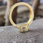 Ascend 2.15 CT Asscher-Cut Half-Bezel Ring – View 1