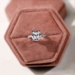 Eternal Bliss 4.15 TCW Cathedral Pave Cushion Ring – View 7