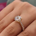 Eternity Prism 4.25 TW Portuguese-Cut Moissanite Ring – View 6